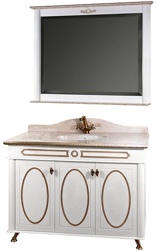 Водолей Мебель для ванной "Анжелика 100"  F-1 серая – фото-1