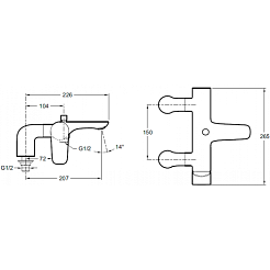 Jacob Delafon Смеситель для ванны/душа Aleo E72283-CP – фотография-2