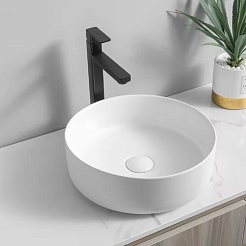 Зов Мебельная раковина Oliveeka 31 глянцевая белая – фотография-2