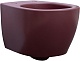Allen Brau Чаша подвесного унитаза Fantasy 4.11004.BD бордо – картинка-34