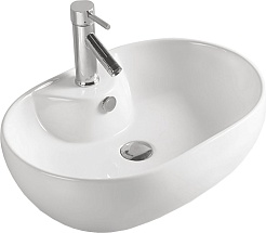 SantiLine Раковина накладная 60 SL-1023 белая – фотография-1