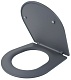 Esbano Сиденье для унитаза Azalea/Clavel серое матовое – фотография-8