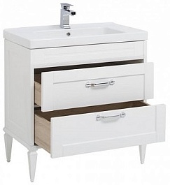 Aquanet Мебель для ванной Денвер 80 белый – фотография-4