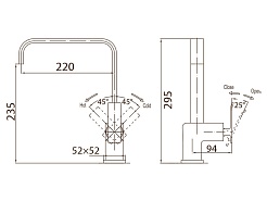 BelBagno Смеситель для кухни TICINO TIC-LAM-CRM – фотография-2