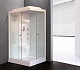 Royal Bath Душевая кабина RB 8120HP7-WC-L (белое/шиншилла стекло) – фотография-7