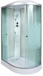 DTO Душевая кабина L902 L с гидромассажем и электрикой – фотография-1
