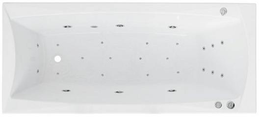 Aquanet Акриловая ванна Cariba 170 с г/м – фото-1