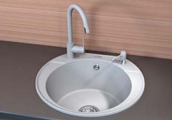 Florentina Мойка гранитная Эльба жасмин – фотография-2