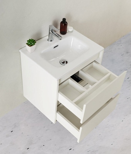 BelBagno Тумба с раковиной KRAFT 39 500 Bianco Opaco – фотография-4