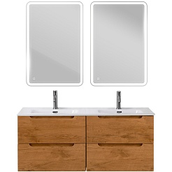 BelBagno Тумба с раковиной Etna 120 с 4 ящиками подвесная Rovere Nature – фотография-8