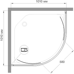 Royal Bath Душевой уголок HKD-T-CH 100х100х185 – фотография-4