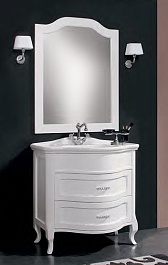 Cezares Мебель для ванной LAURA 90 Bianco Perla Frassinato – фотография-1