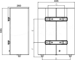 Royal Thermo Накопительный водонагреватель Centurio DL Inverter RWH 30 – фотография-2