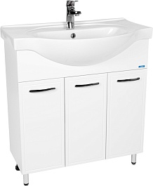 Viant Тумба под раковину Милан 80 белая – фотография-1