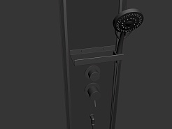 Timo Душевая кабина ILMA-902 R Black – фотография-2