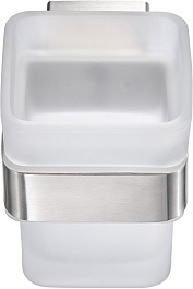 Milacio Стакан для зубных щеток Ultra MCU.951.SS нержавеющая сталь – фотография-2