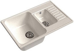 Raiber Мойка кухонная Судеты RQ377 белый – фотография-1