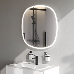 Am.Pm Зеркало Func 80 с подсветкой – фотография-5