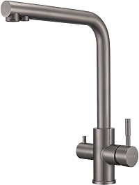 Milacio Смеситель для кухни Ultra MCU.553.GM вороненая сталь – фотография-2