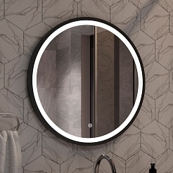 Misty Мебель для ванной Клермонт 60 подвесная белая – фотография-13