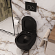 Ceruttispa Унитаз подвесной Sella Aria MB CT9160 черный матовый – картинка-19