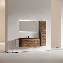 Sancos Тумба с раковиной Libra 120-1 дуб чарльстон раковина Element 121 CN7006MB – фотография-11