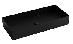 Ceramicanova Мебельная раковина Element 80 CN6072MB чёрный матовый – фотография-1