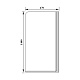 Aquanet Шторка на ванну AQ6-R матовое стекло – фотография-4