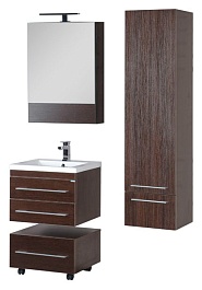 Aquanet Тумба с раковиной Нота 58 венге (171484) – фотография-5