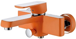 D&K Смеситель "Berlin Kunste DA1433213" оранжевый для ванны – фотография-1