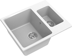 Ewigstein Мойка кухонная Gerd 60K иней – фотография-1