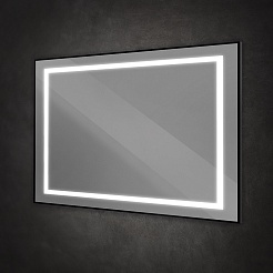 BelBagno Зеркало SPC-KRAFT-1400-800-SENS-NERO – фотография-7