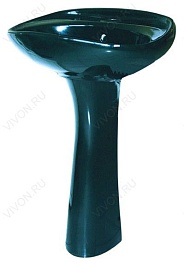 Оскольская керамика Пьедестал для раковины "Ардо" зеленый – фотография-2