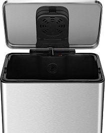 WeltWasser Ведро для мусора WW Lassy MT 30L сталь матовая – фотография-5