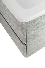 BelBagno Тумба с раковиной Albano-Cer 60 подвесная Cemento Verona Grigio – фотография-8