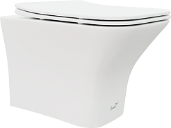 Ceruttispa Унитаз подвесной Vettore Aria MW CT9242 белый матовый – фотография-1