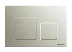 Ceramicanova Кнопка смыва Balance Square CN12-002BN брашированный никель – фотография-1