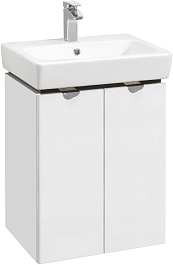 Акватон Тумба под раковину Скай Pro 55 белая – фотография-2