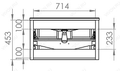 Aquanet Мебель для ванной Паллада 80 слоновая кость (175459) – фотография-5