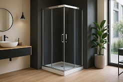 Royal Bath Душевой уголок 90/90 HPD RB90 HPD-T-CH – фотография-2