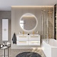 BelBagno Мебель для ванной Eco Cer-N 120 с 4 ящиками bianco lucido CZR-8095-120-2 ручки сатиновое золото – фотография-18