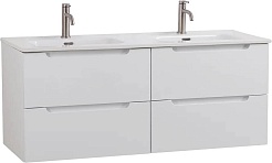 BelBagno Тумба с раковиной Etna 120 подвесная Bianco Lucido – фотография-1