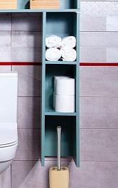 Бриклаер Полка навесная Кристалл 90 Муссон – фотография-1