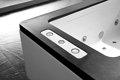 Gemy Акриловая ванна G9253 Black – фотография-3