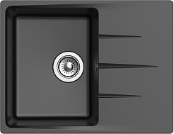 Ewigstein Мойка кухонная Gerd 45F черный – фотография-3