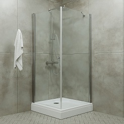 Triton Душевой уголок Форта-Хром 90/90 Щ0000053344 – фотография-4