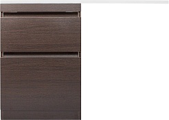 Style Line Тумба с раковиной Даллас 120 Люкс Plus L венге – фотография-2