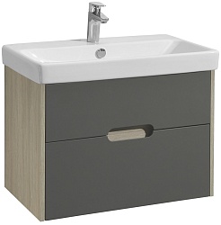 Акватон Мебель для ванной Оливия 70 Грей/Дуб Ойстер – фотография-4