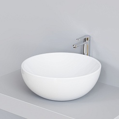 Ambassador Раковина накладная Queen 45 белая – фотография-2