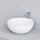 Ambassador Раковина накладная Queen 45 белая – фотография-9